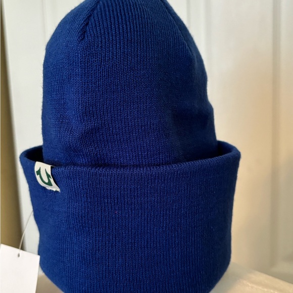 TRUE RELIGION Royal Blue Stocking Hat. - Picture 3 of 5
